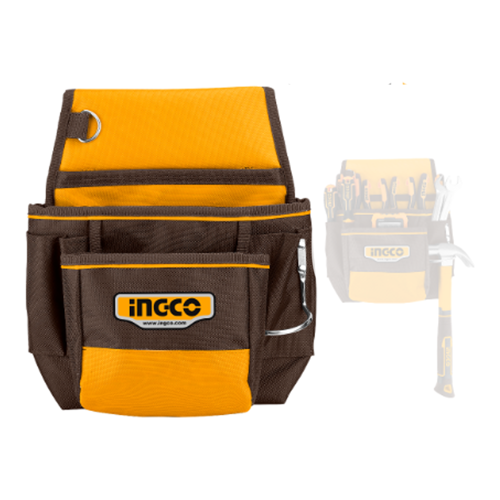 Ingco HTBP010128 Tool Belt Pouch / Tool Bag 9 Pockets | Ingco by KHM Megatools Corp. Ingco HTBP010128 Tool Belt Pouch / Tool Bag 9 Pockets | Ingco by KHM Megatools Corp.